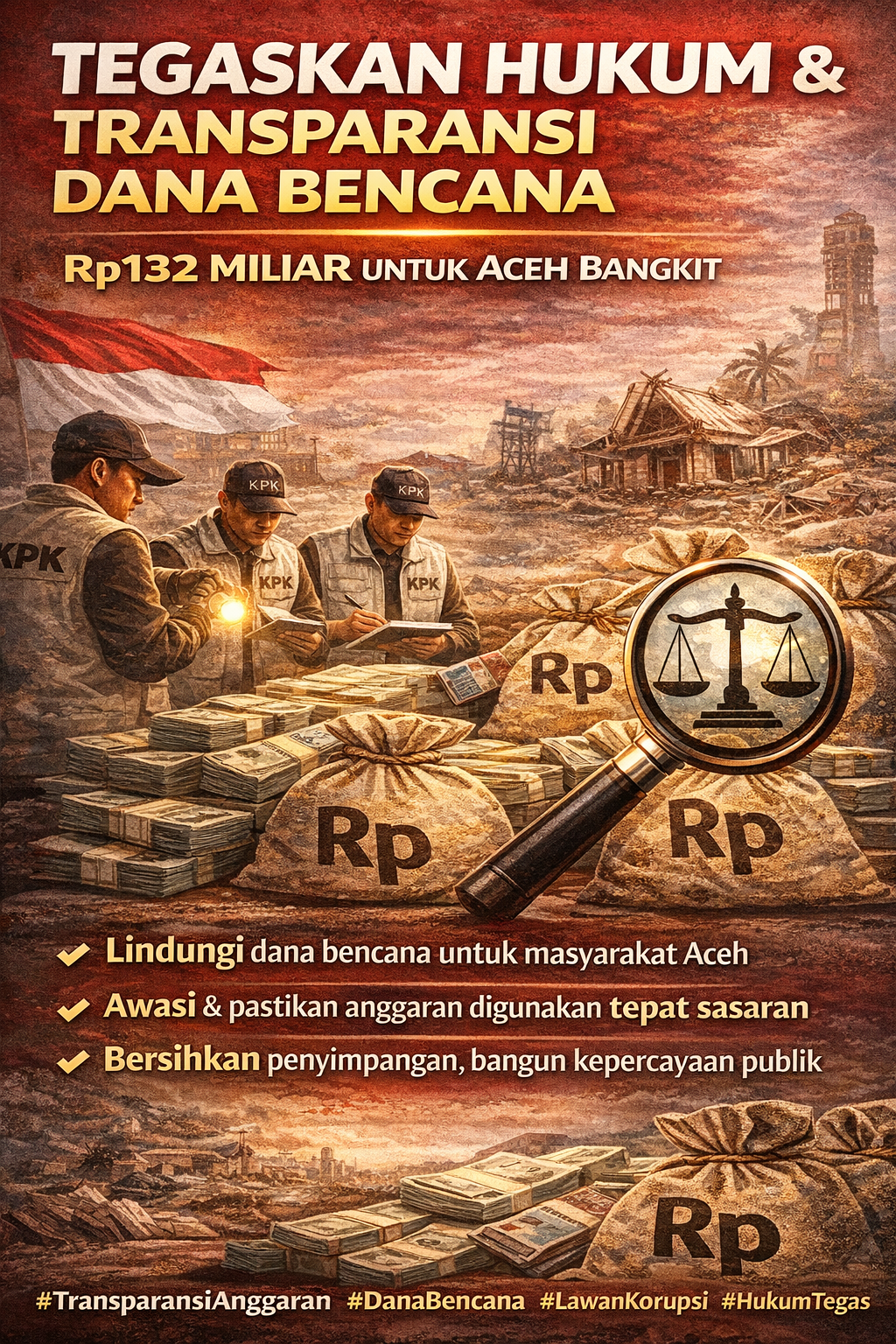 Pemerintah Tegas Awasi Dana Bencana Mengendap: Komitmen Penegakan Hukum dan Transparansi Kian Diperkuat