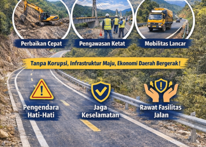 Menjaga Akselerasi Pembangunan Jalan Nasional: Pemerintah Percepat Pemulihan Lintasan Blangkejeren–Kutacane untuk Kepentingan Rakyat