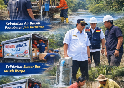 Kolaborasi Pemerintah dan Masyarakat Terkait Air Bersih Percepat Pemulihan Aceh Tamiang