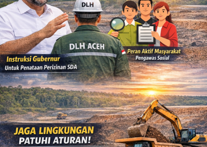 Aceh Perkuat Pengawasan Tambang Bersama Masyarakat demi Tata Kelola SDA yang Lebih Baik