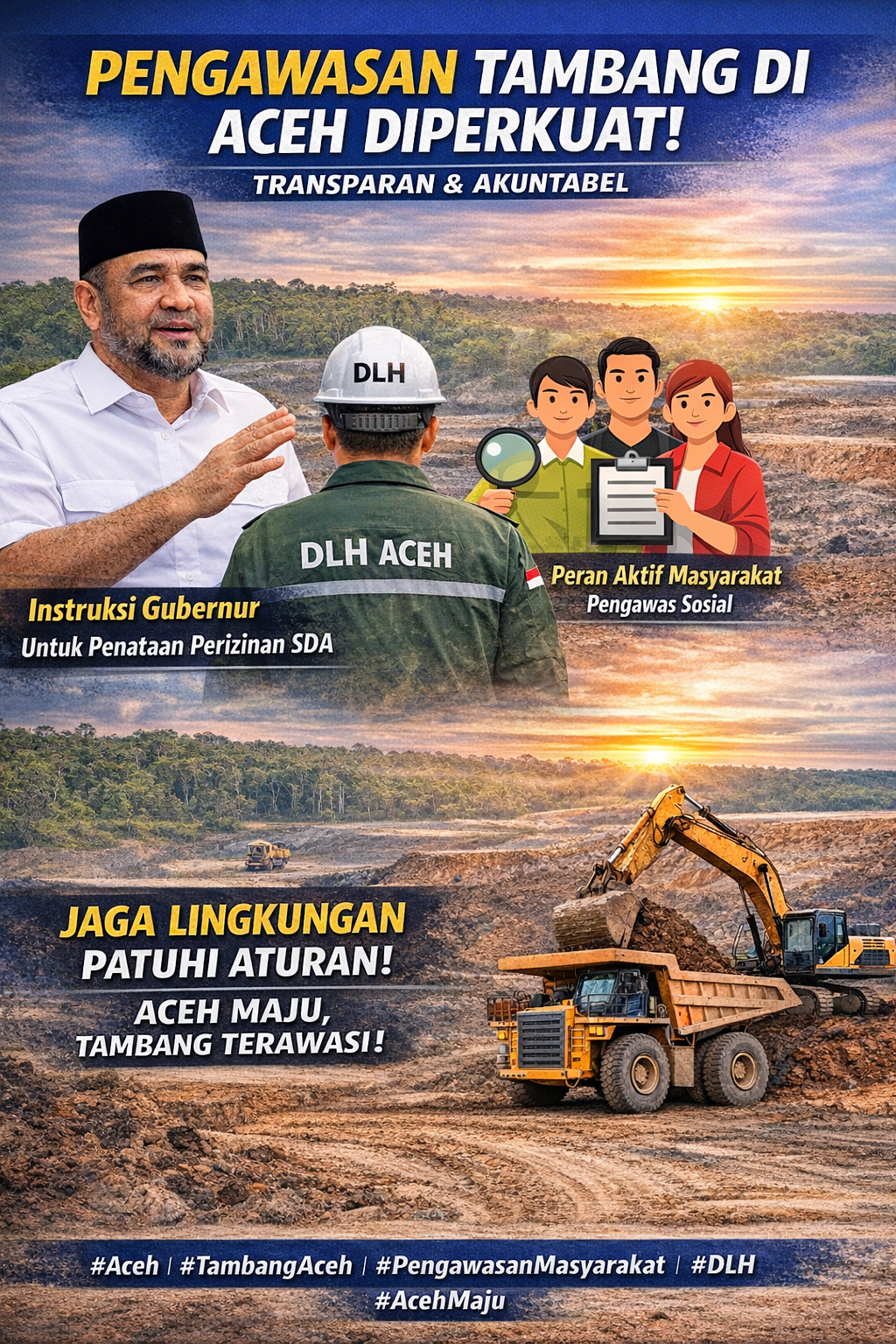 Aceh Perkuat Pengawasan Tambang Bersama Masyarakat demi Tata Kelola SDA yang Lebih Baik