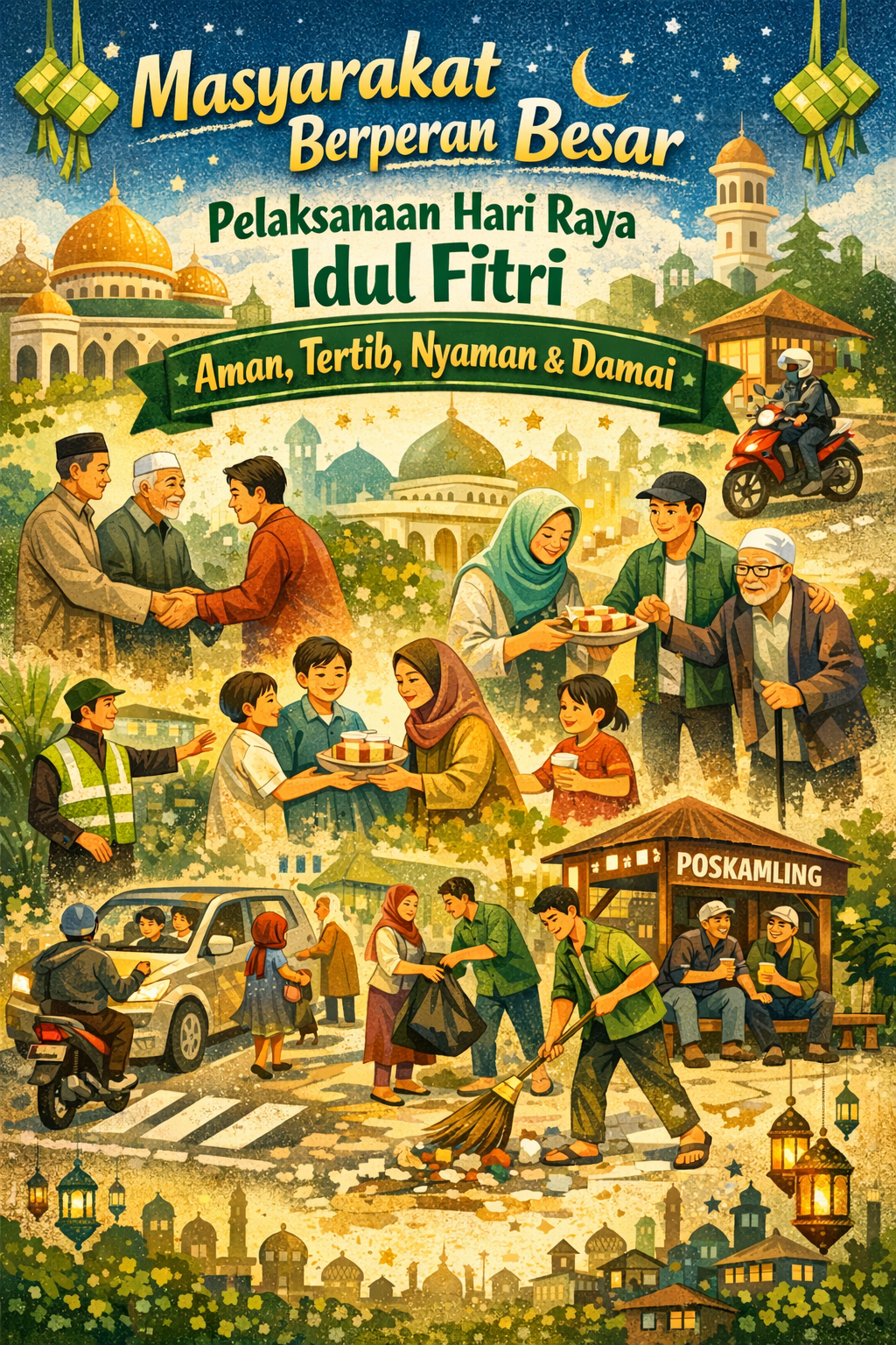 Peran Masyarakat Jadi Pilar Utama Idul Fitri 1447 H yang Aman, Tertib, dan Damai di Aceh