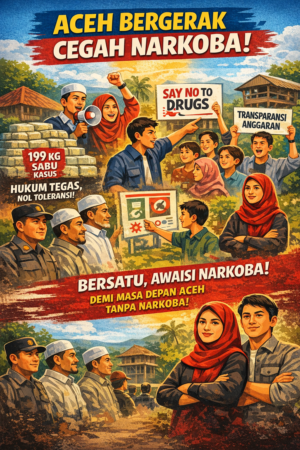 Aceh Perkuat Peran Masyarakat Cegah Peredaran dan Penyalahgunaan Narkoba