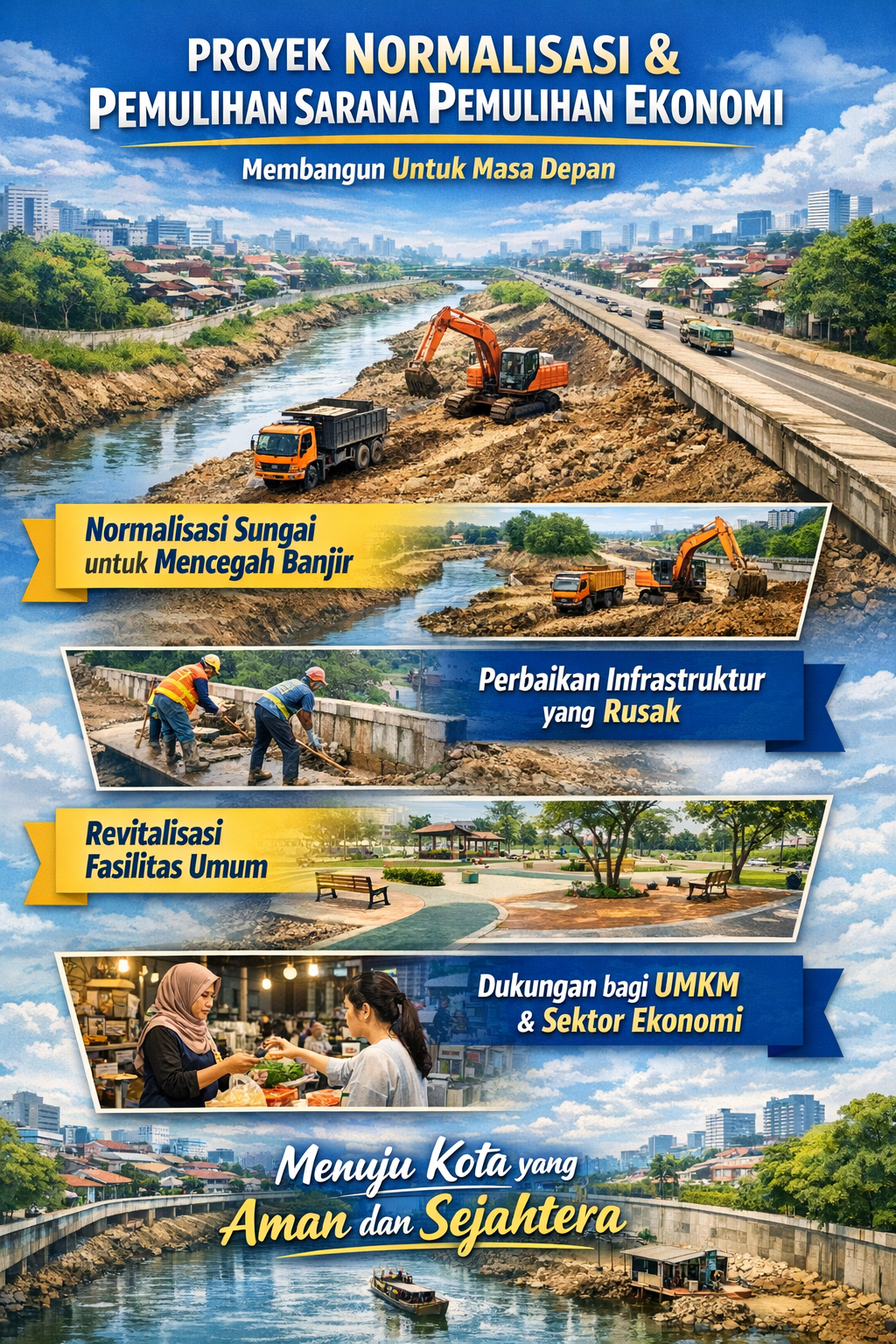 Normalisasi Sarana Ekonomi Dipercepat, Aceh Fokus Pulihkan Sektor Produktif dan Infrastruktur