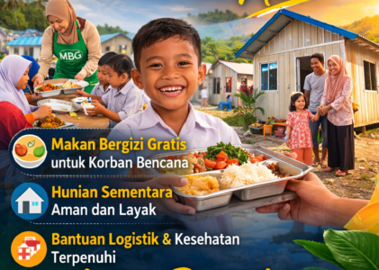Program MBG dan Hunian Sementara Perkuat Pemulihan Aceh serta Pastikan Gizi dan Tempat Tinggal Layak bagi Warga Terdampak Bencana