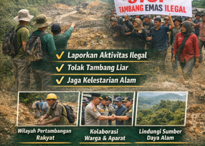 Masyarakat Jadi Garda Terdepan, Pengawasan PETI di Aceh Semakin Menguat