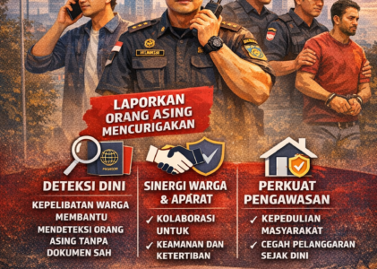 Peran Aktif Masyarakat Perkuat Pengawasan Orang Asing, Imigrasi Bertindak Tegas