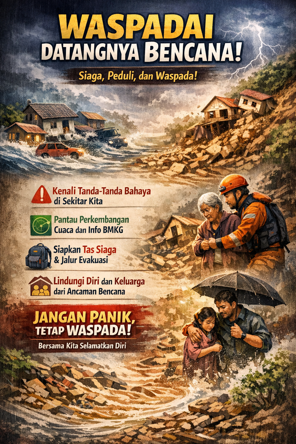 Cuaca Ekstrem Menguat, Kewaspadaan Bencana di Aceh dan Sumatera Harus Ditingkatkan