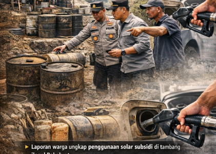 Masyarakat Abdya Terdepan Awasi Penyalahgunaan BBM Subsidi di Tambang Emas Ilegal