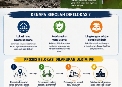 Relokasi Sekolah di Aceh Dilakukan Bertahap, Keselamatan Anak Jadi Prioritas Utama