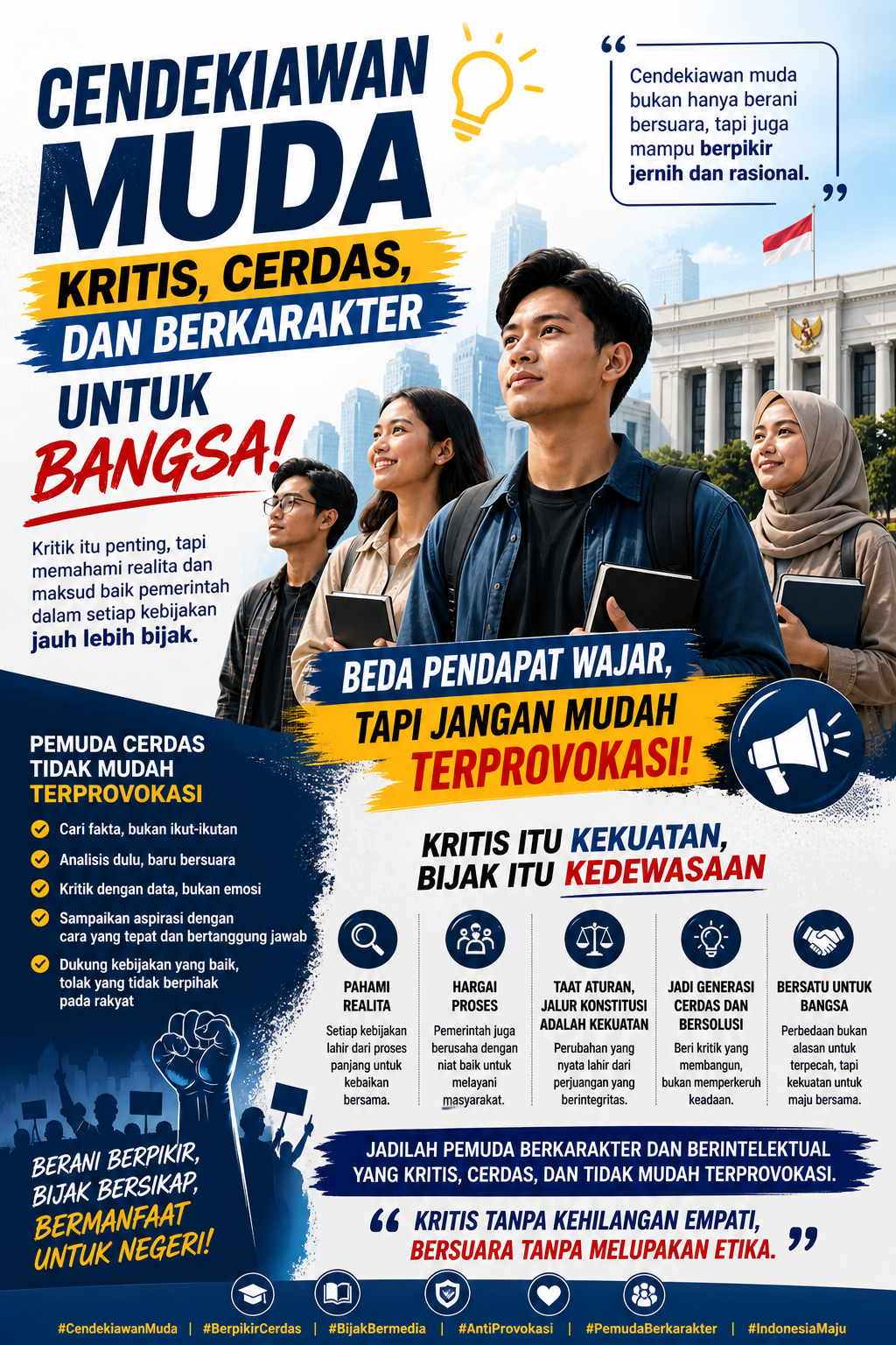 Cendekiawan Muda Aceh Diuji: Tetap Kritis, Rasional, dan Tidak Terprovokasi dalam Dinamika Kebijakan Publik