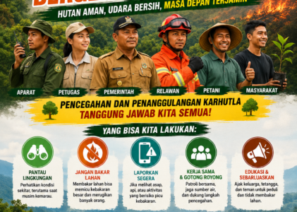 Semua Punya Peran, Semua Bisa Jadi Motor Pencegahan Karhutla di Aceh