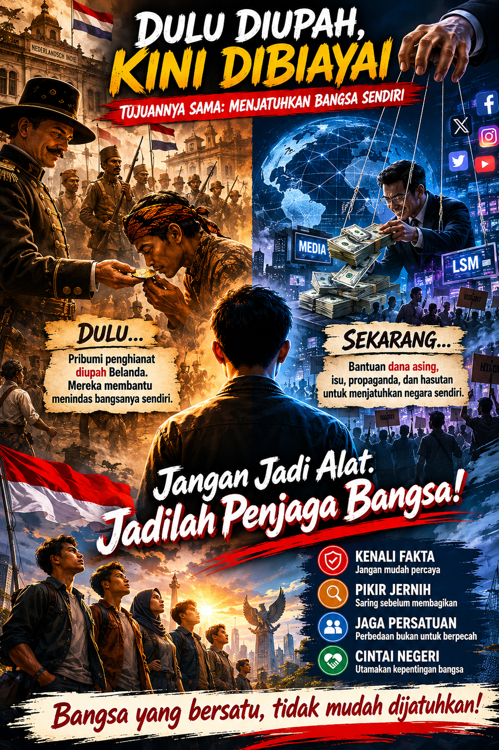 Dari Upah Kompeni Berubah Jadi Kucuran Dana Asing Zaman Now