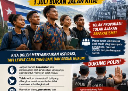 Mahasiswa Papua Didorong Fokus pada Pendidikan dan Pembangunan Daerah