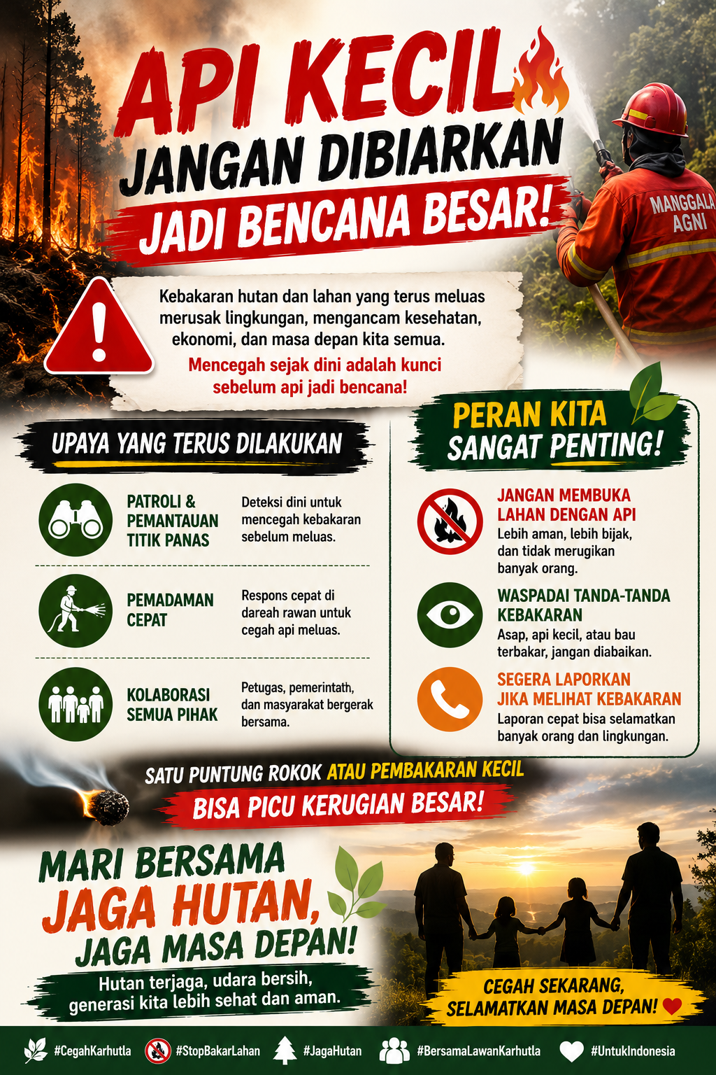 Cegah Sebelum Meluas, Upaya Bersama Hadapi Ancaman Karhutla di Sumatra