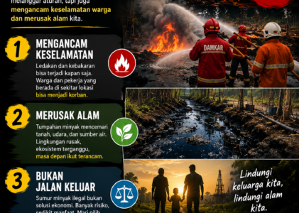 Sumur Minyak Ilegal Ancam Keselamatan Warga, Pengelolaan Migas yang Aman Jadi Harapan untuk Aceh