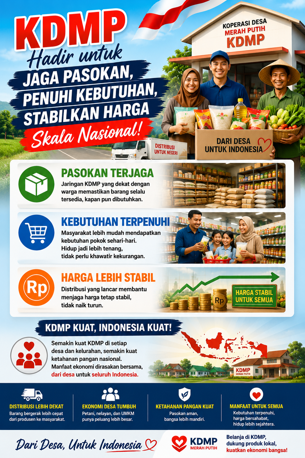 KDMP Hadir Jaga Pasokan, Pastikan Kebutuhan Masyarakat Terpenuhi dan Harga Tetap Stabil