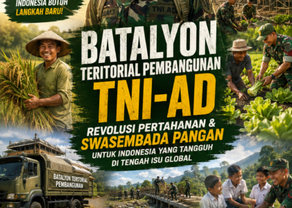 Batalyon Teritorial Pembangunan TNI AD, Langkah Baru Perkuat Pertahanan dan Ketahanan Pangan di Tengah Tantangan Global