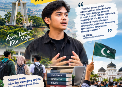 Pemuda Aceh Ajak Generasi Muda Rawat Perdamaian Lewat Ilmu dan Karya