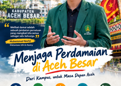 Menjaga Perdamaian Aceh, Anak Muda Aceh Besar Dorong Kampus Jadi Ruang Aman untuk Bersatu