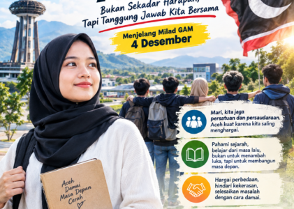 Mahasiswi Meulaboh Ajak Generasi Muda Jaga Perdamaian Aceh Jelang 4 Desember